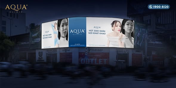 Aqua Clinic integrated outdoor campaign